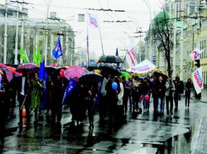 Под дождем, но не в обиде